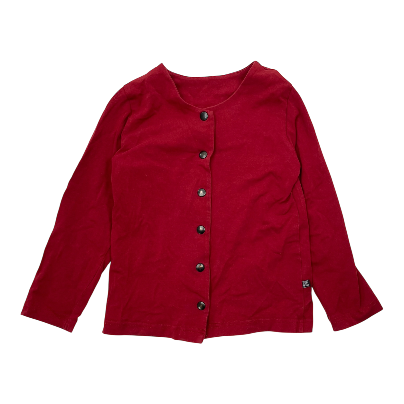 Kaiko button shirt, red | 110/116cm