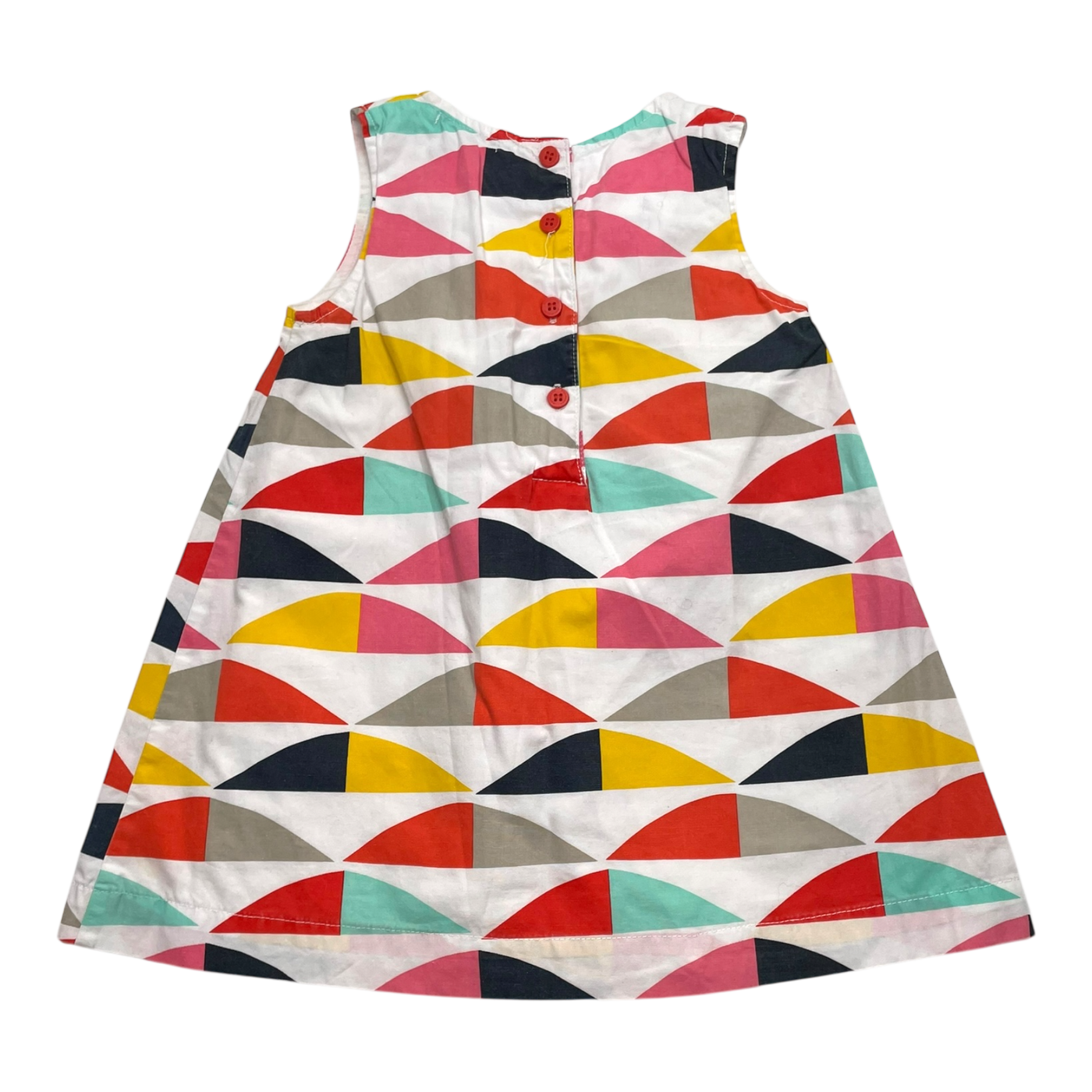 Marimekko vinkkaus woven dress, multicolor | 92cm