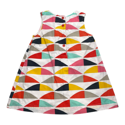 Marimekko vinkkaus woven dress, multicolor | 92cm