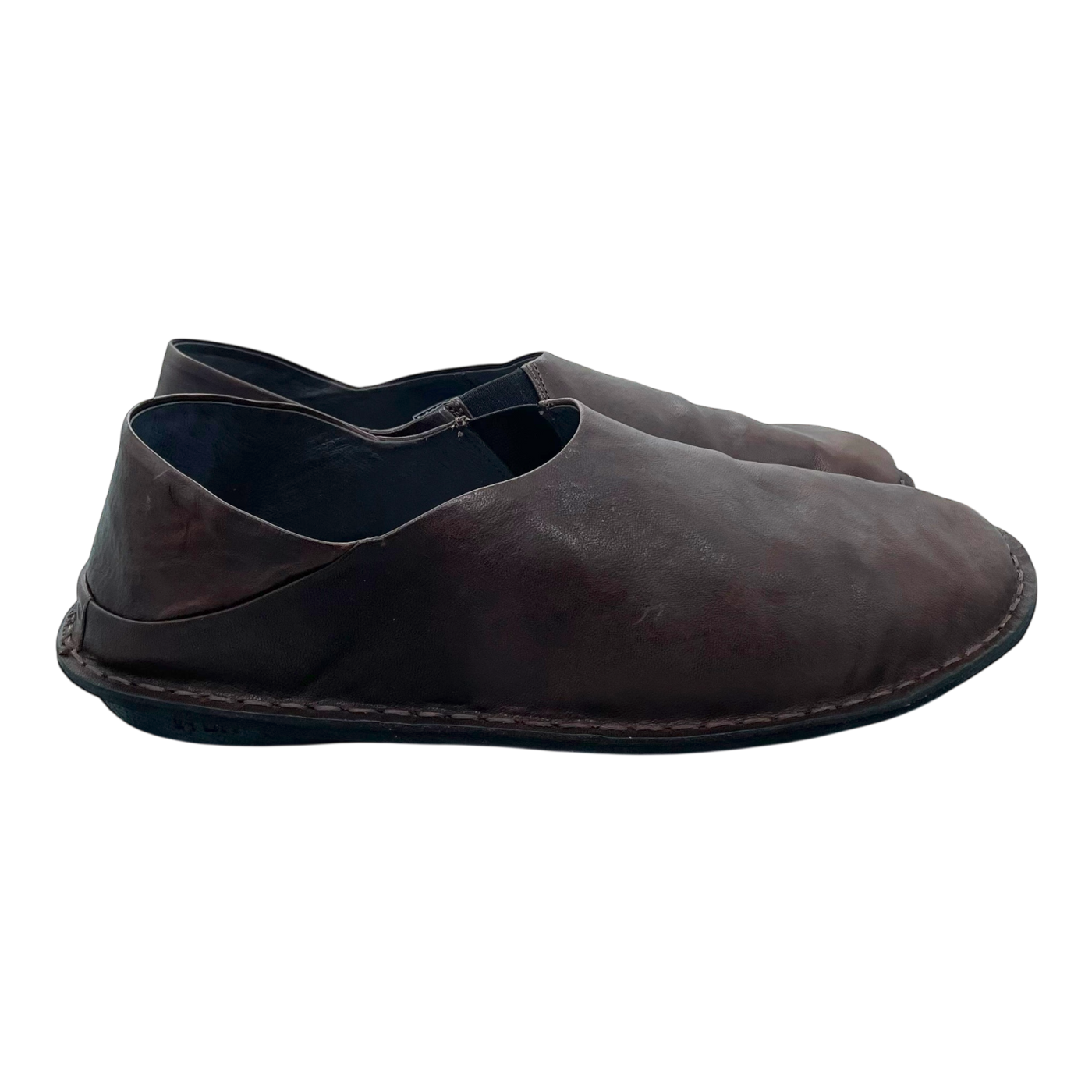 VIBAe Zuma leather shoes, cocoa brown | 46