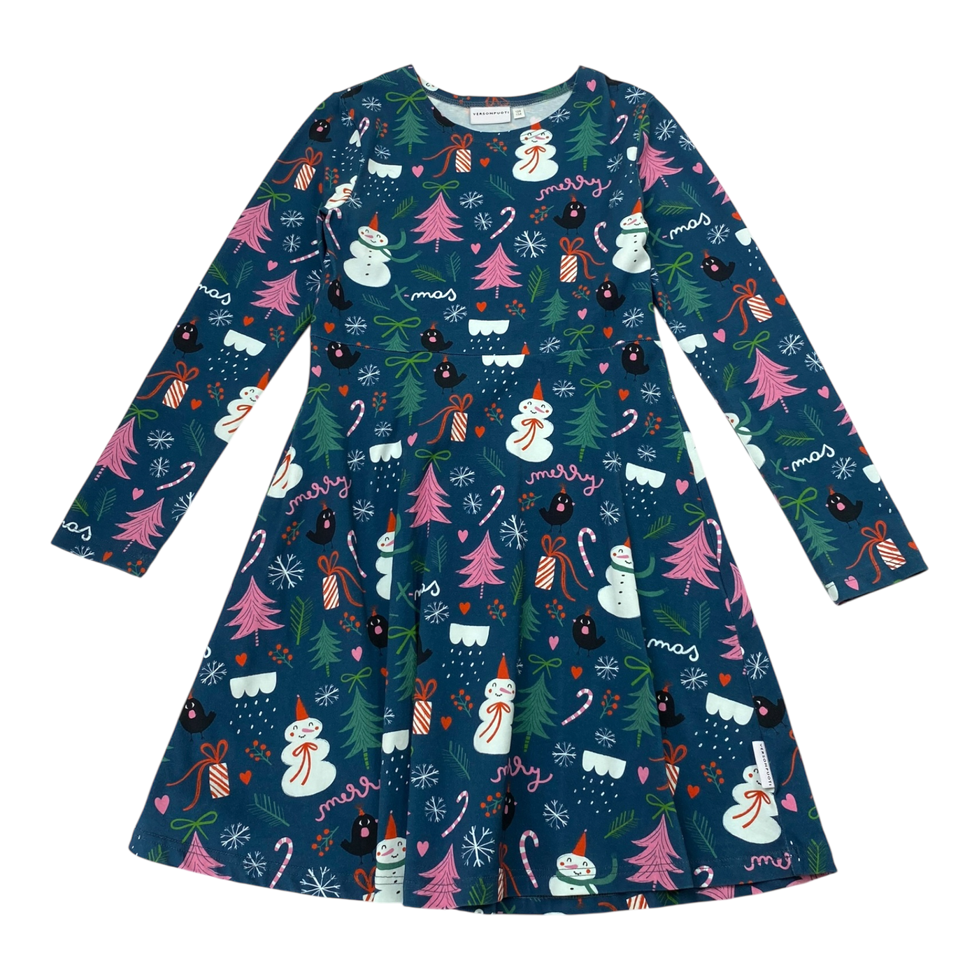 Versonpuoti dress, xmas | 128/134cm