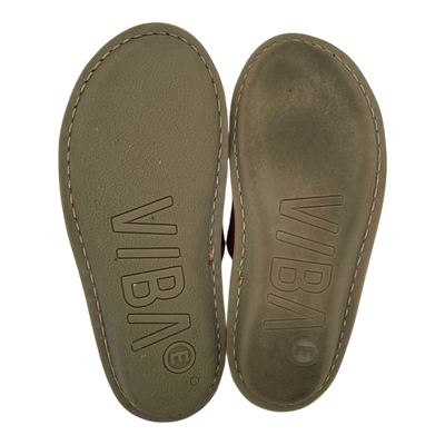 VIBAe Roma leather slippers, cognac brown | 41