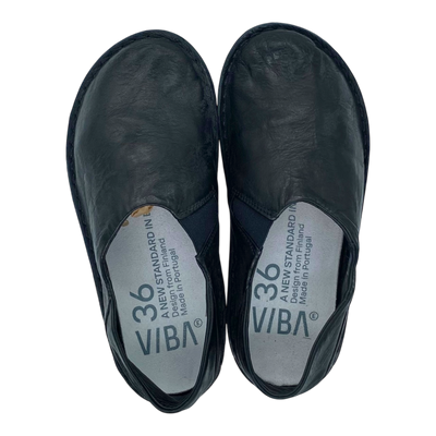 VIBAe Zuma leather shoes, preto black | 36