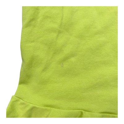 Gugguu frilla dress, lime green | 146cm