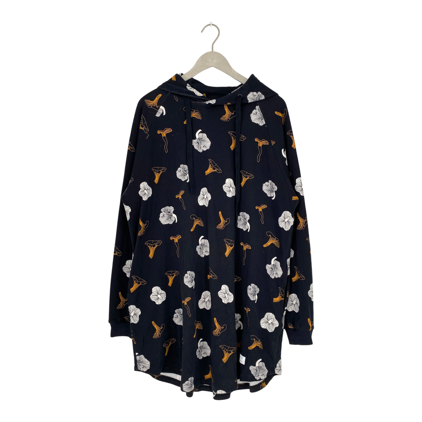 Riva Clothing hoodie tunic, mushrooms | woman M