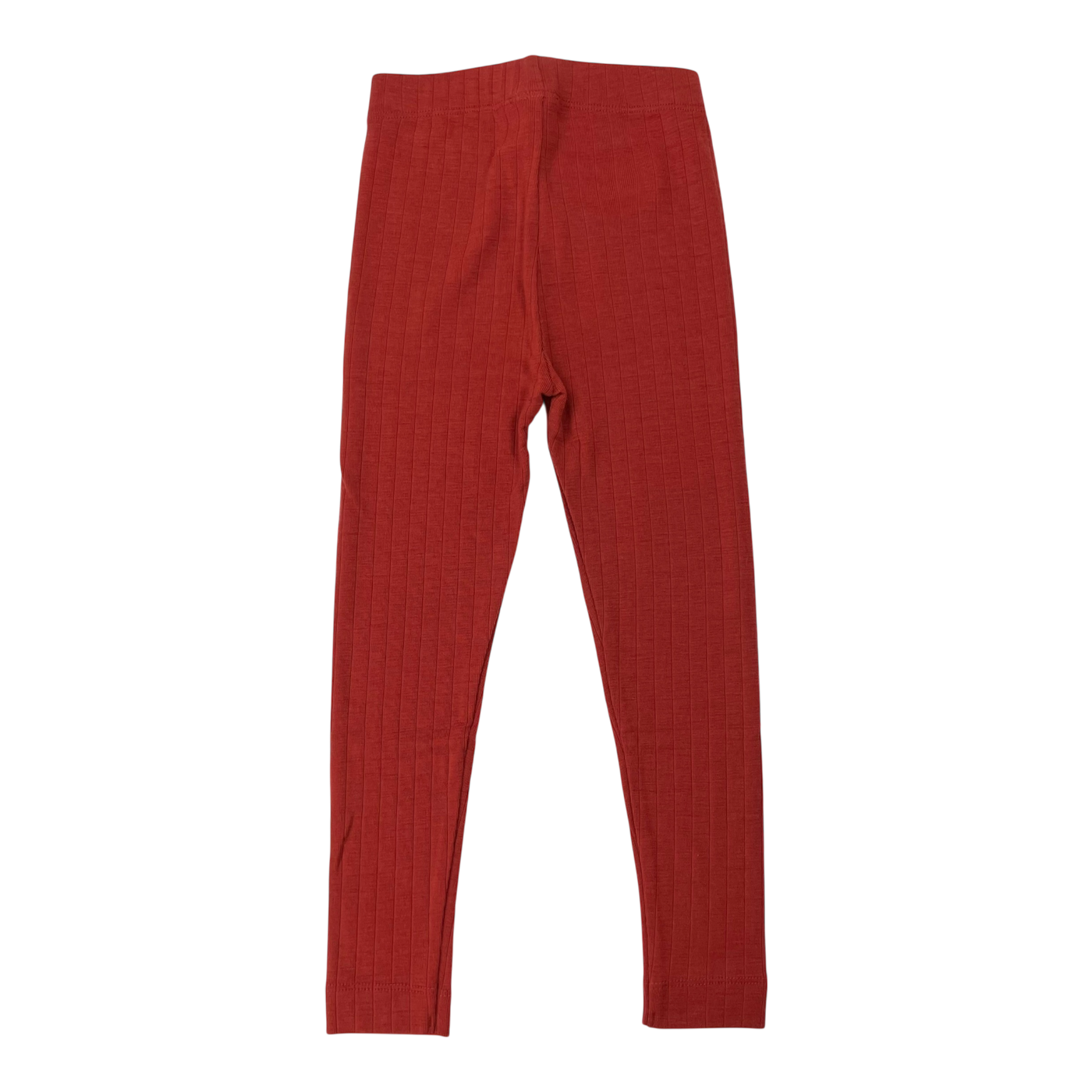 Mainio merino wool leggings, fire brick | 98/104cm