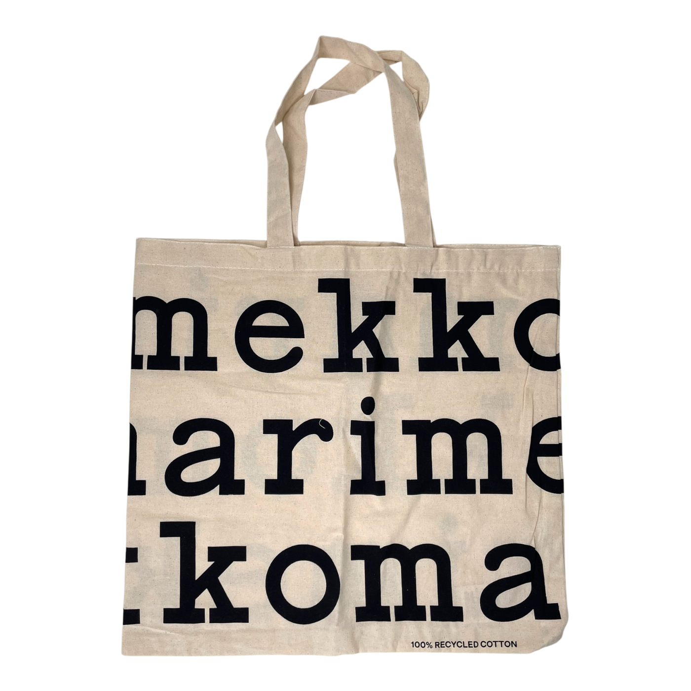 Marimekko logo bag, black | onesize