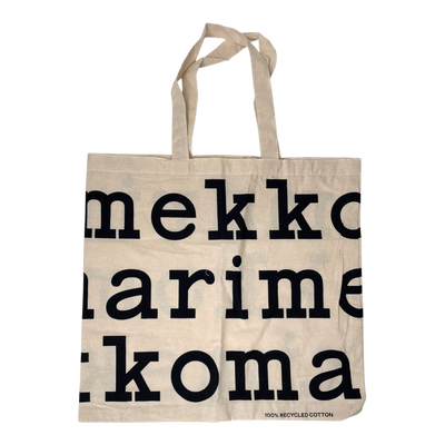 Marimekko logo bag, black | onesize