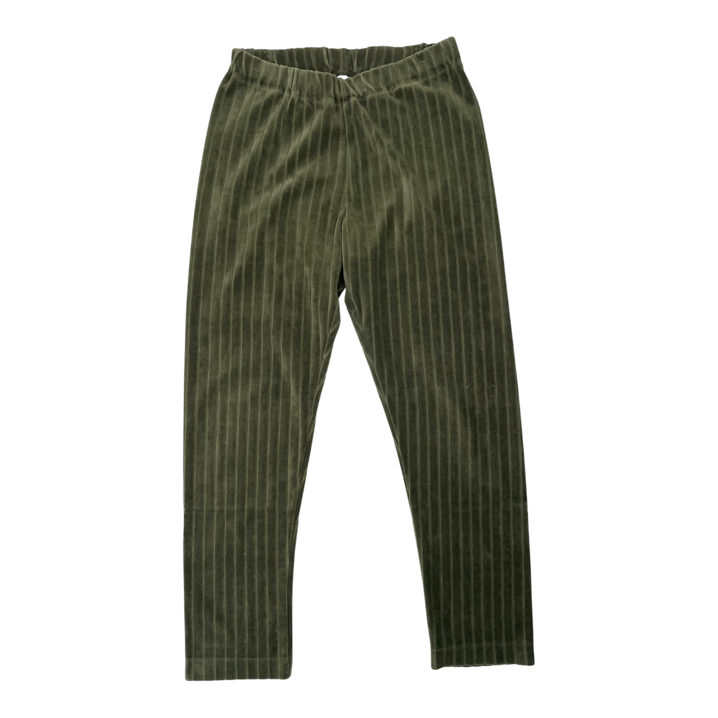 Mainio velour pants, hunter green | 146/152cm