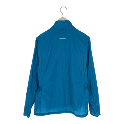 Patagonia houdini pullover jacket, turqoise | woman L