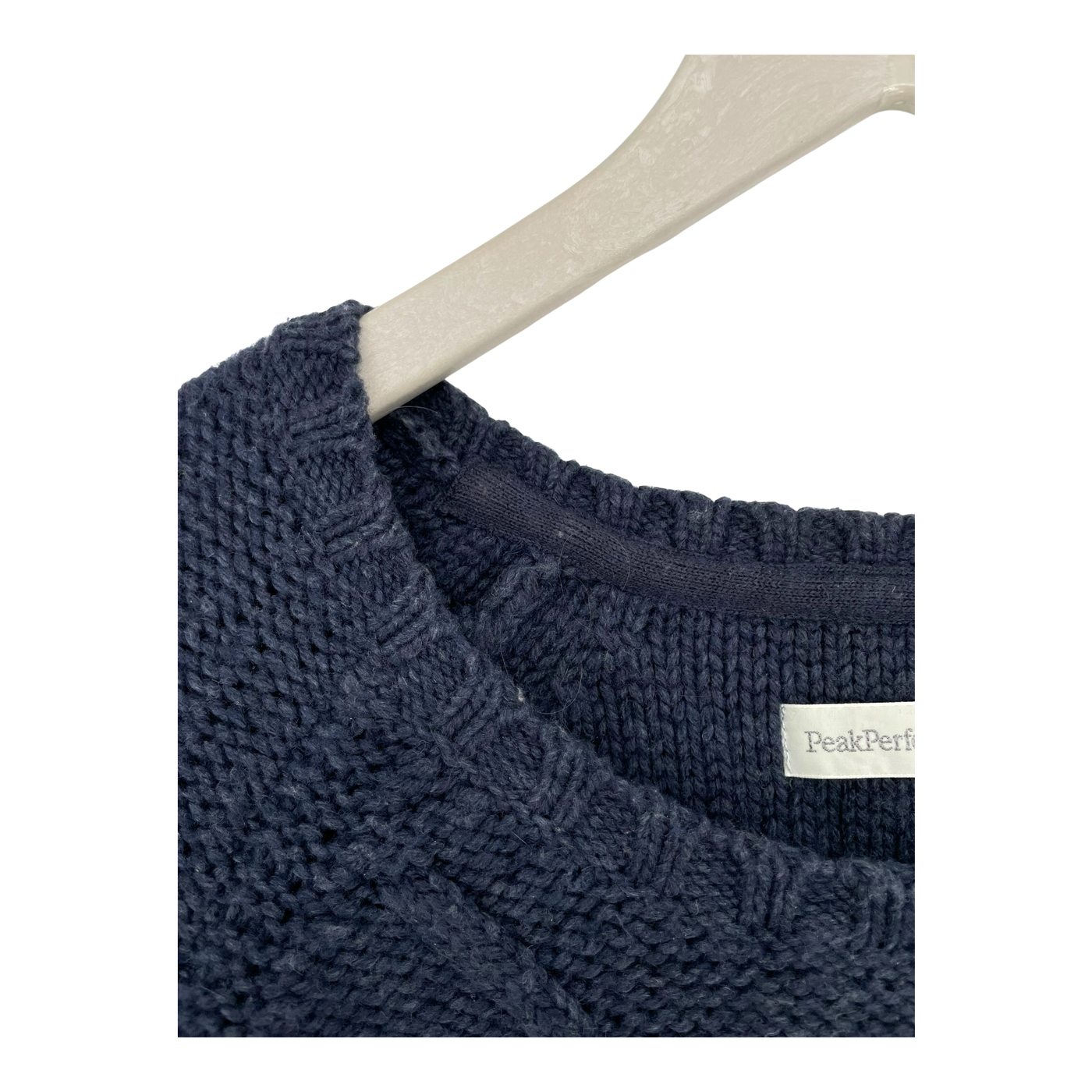 Peak Performance Melba Strick, Dunkelblau/Vanille | Frau l