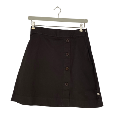 Kaiko buttoned mini skirt, dark brown | woman 38