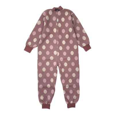 Kivat wool overall, polka dot | 110cm