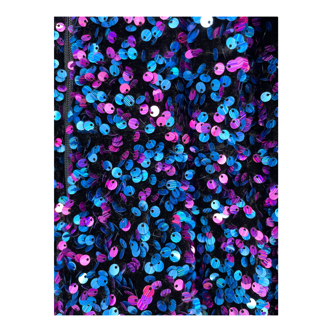 Vimma sequin shirt, purple and blue | woman S/XS
