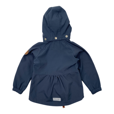 Mini A Ture midseason jacket, dark blue | 98cm