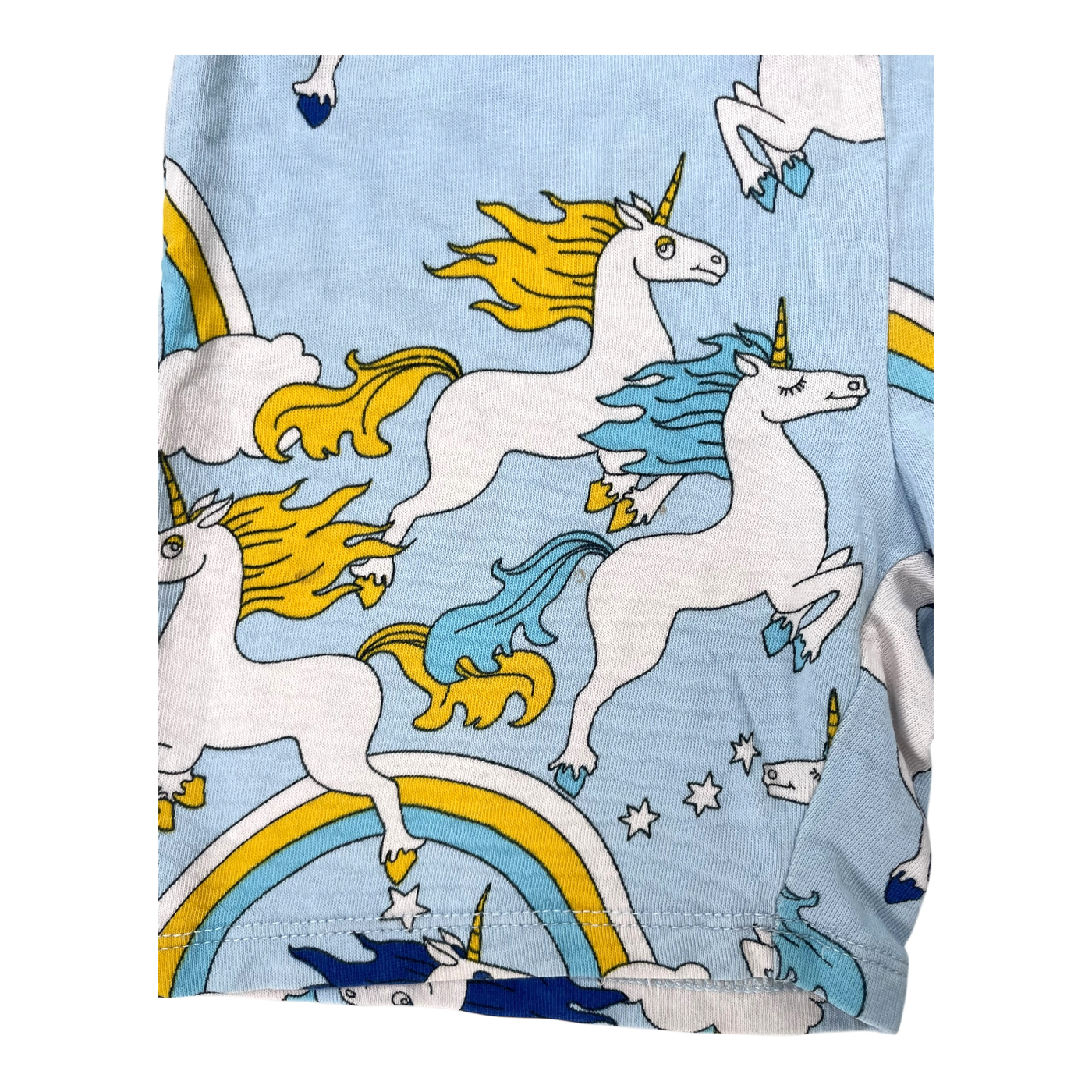 Mini Rodini sweatshorts, unicorn | 128/134cm