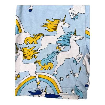 Mini Rodini sweatshorts, unicorn | 128/134cm