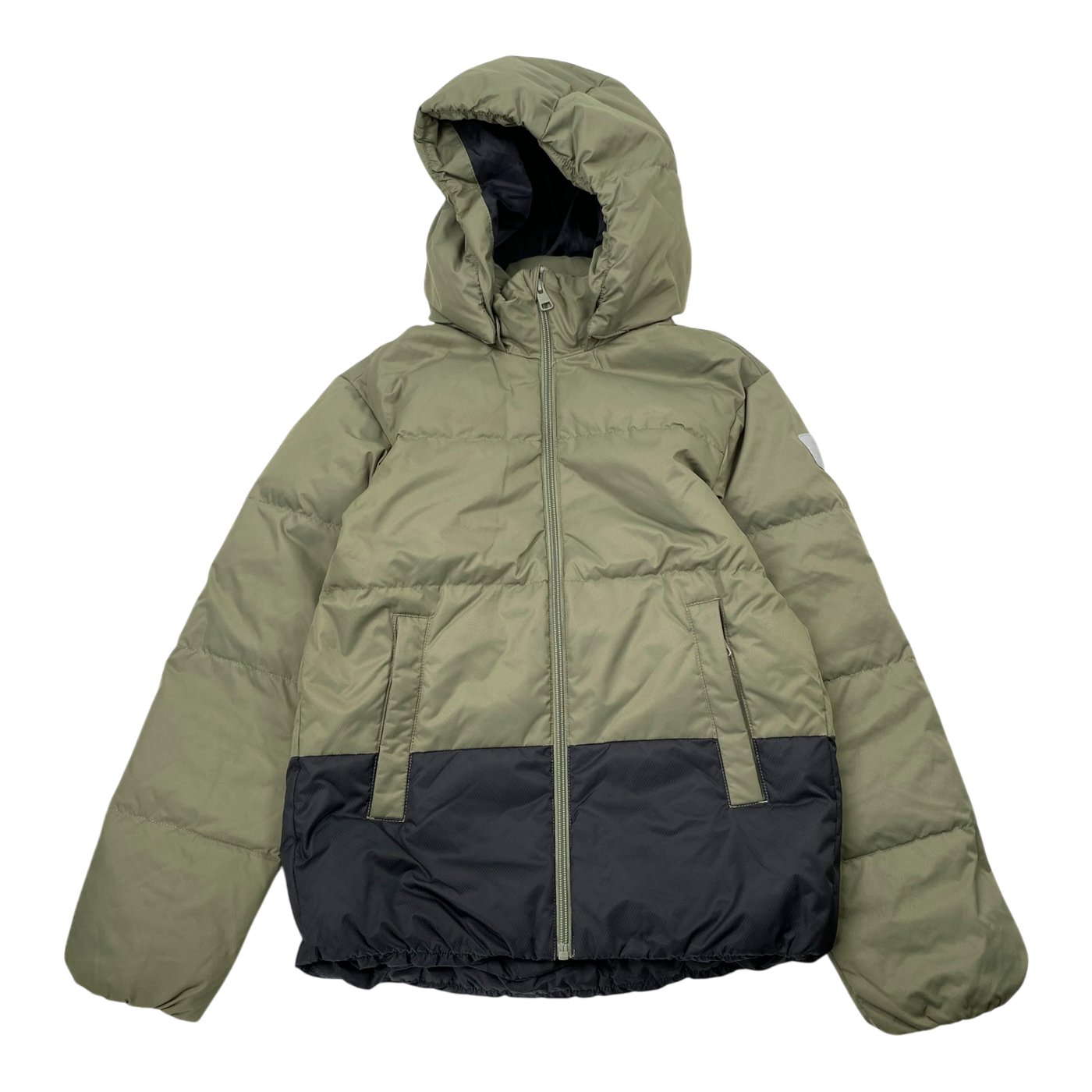 Reima teisko down jacket, moss green | 140cm