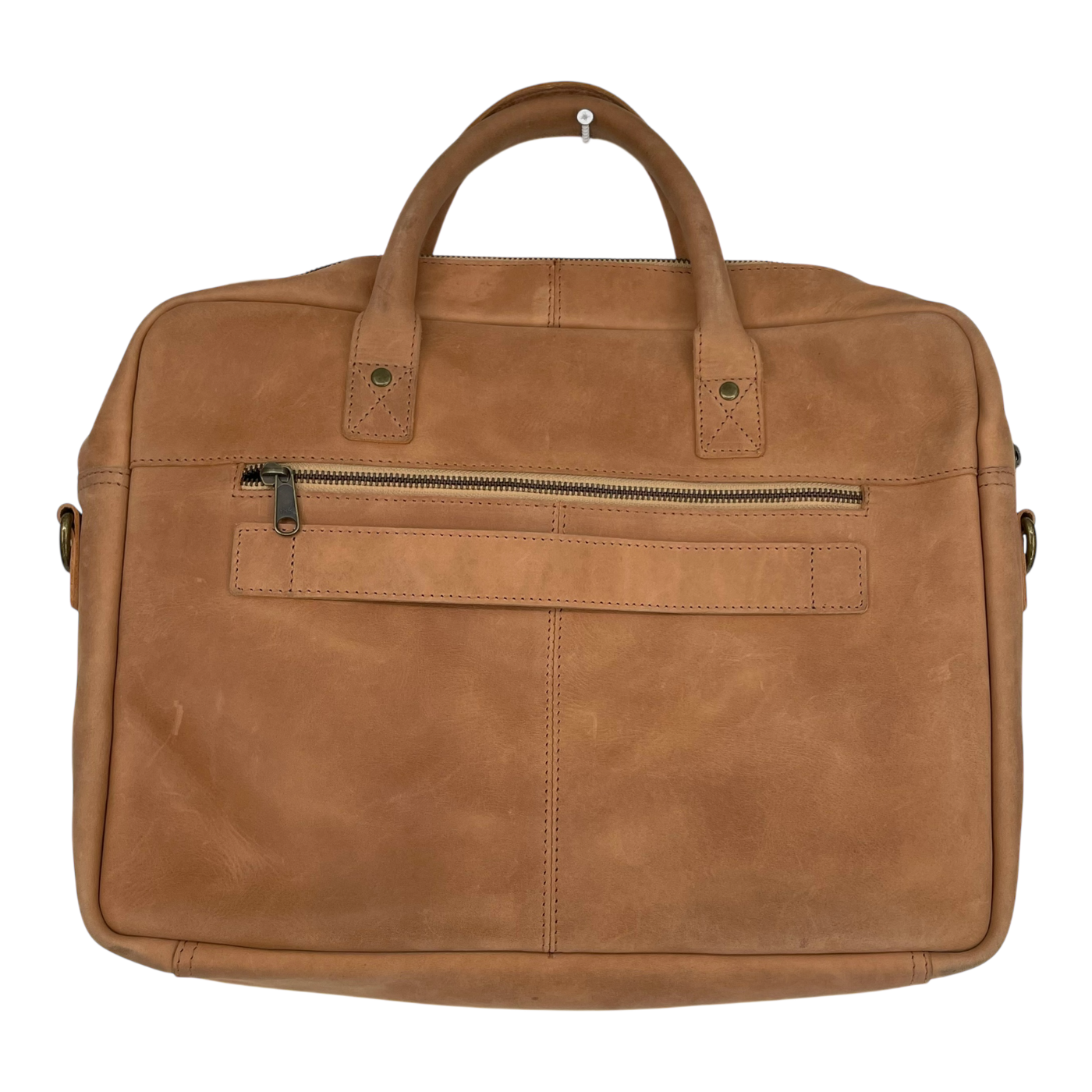 Holzrichter leather breafcase, tan
