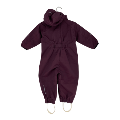 Reima softshell overall, purple | 74cm
