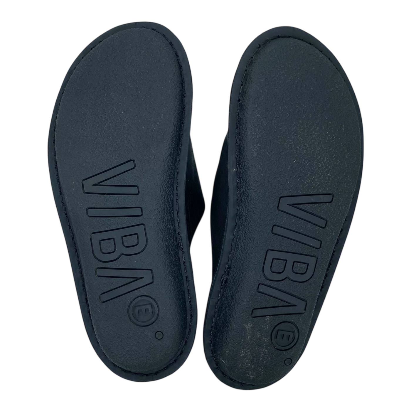 VIBAe Roma leather slippers, preto black | 39