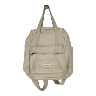 Holzrichter canvas backpack, cream