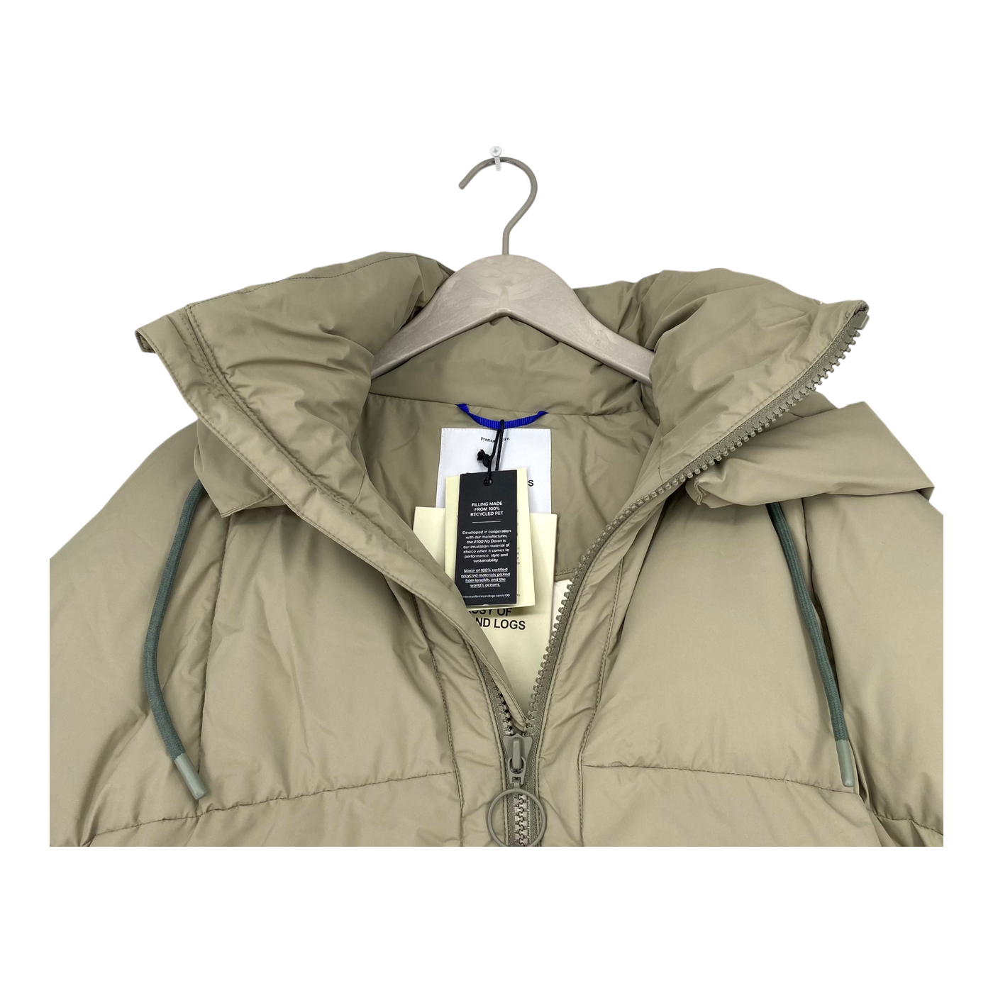 Embassy of Bricks and Logs zonza puffer jacket, pale olive | woman S
