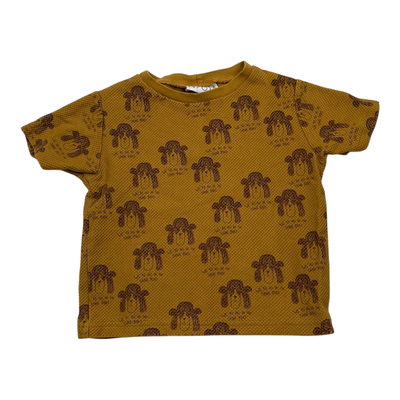 Mainio waffle t-shirt, dog | 86/92cm