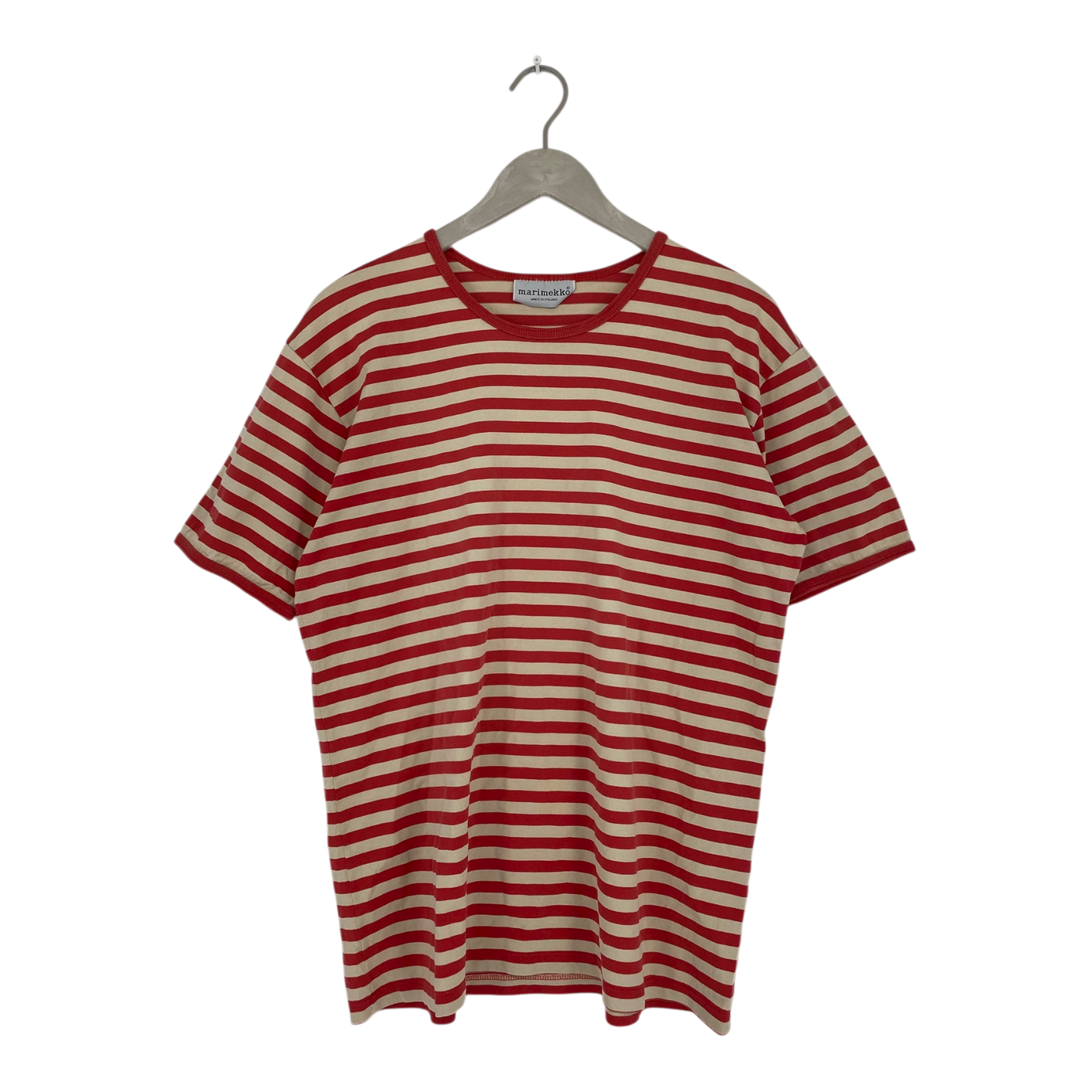 Marimekko t-shirt, tasaraita | unisex L