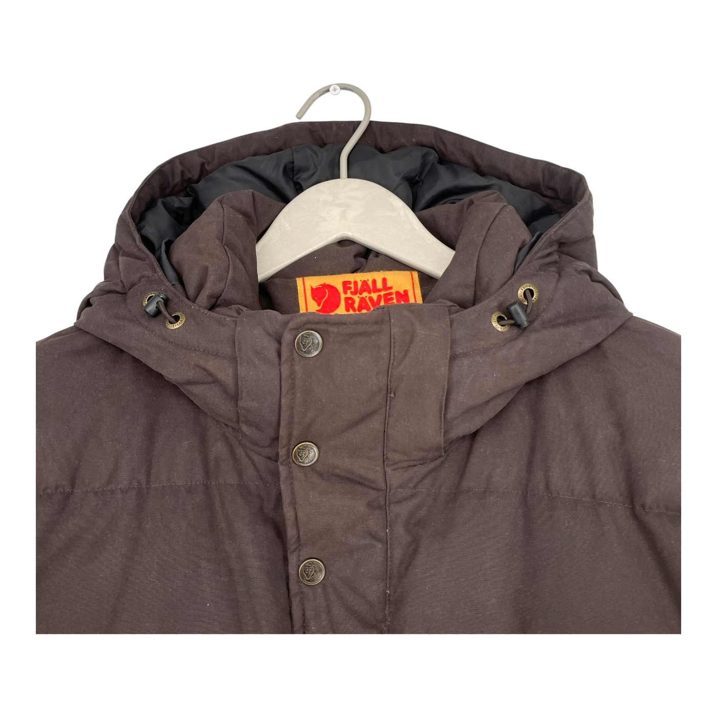 Fjällräven övik down jacket, brown | unisex XL