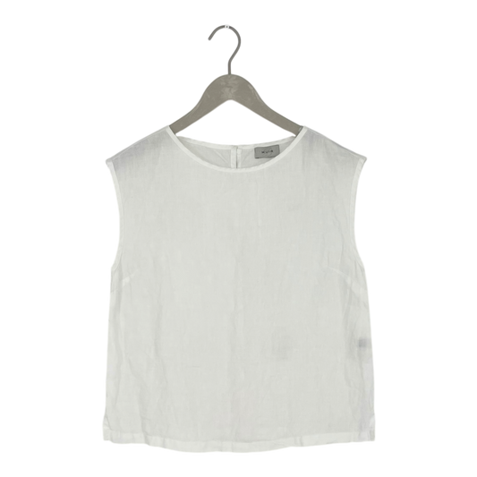 Balmuir linen top, white | woman XS