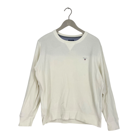 Gant light sweater, white | man M