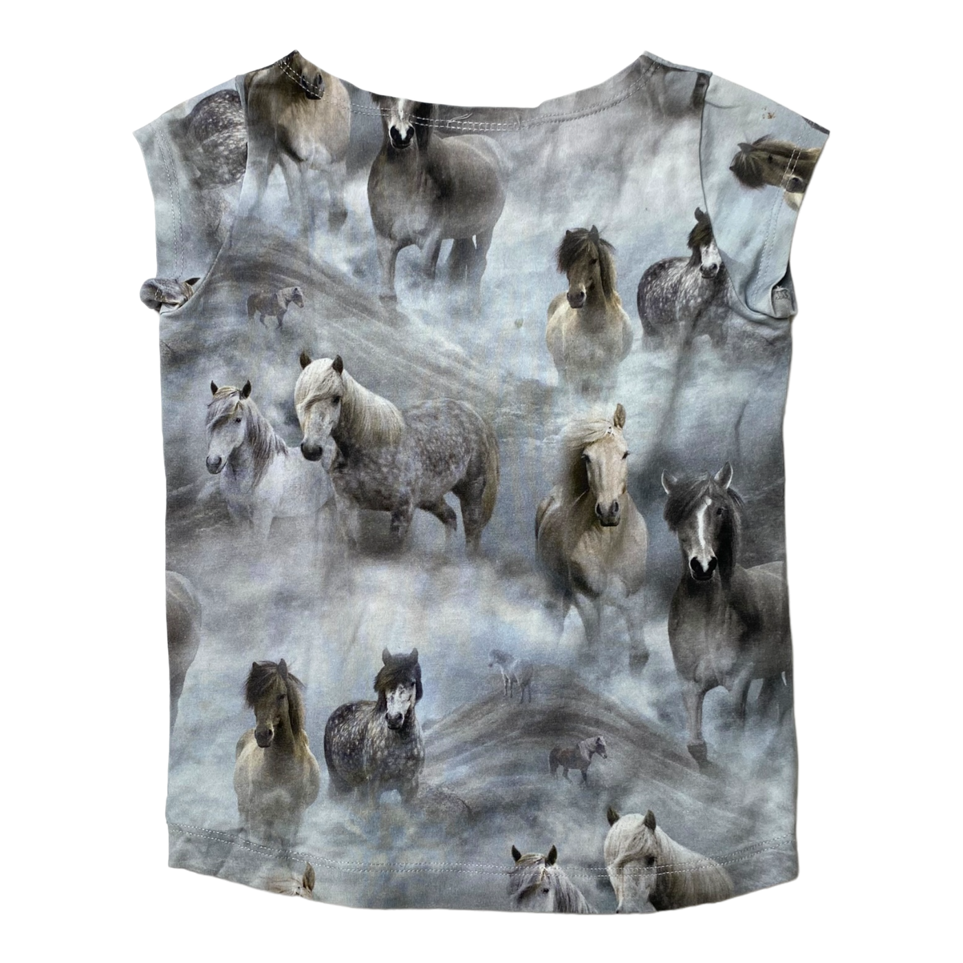 Molo t-shirt, horses | 110cm