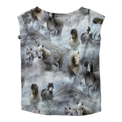 Molo t-shirt, horses | 110cm