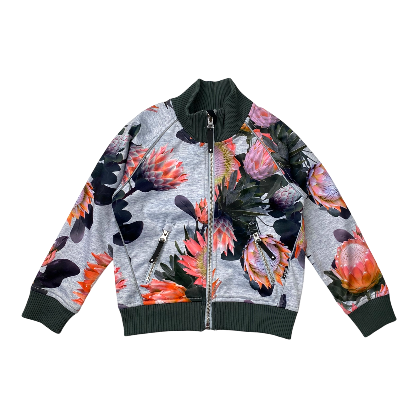 Molo bomber jacket, flower | 110cm