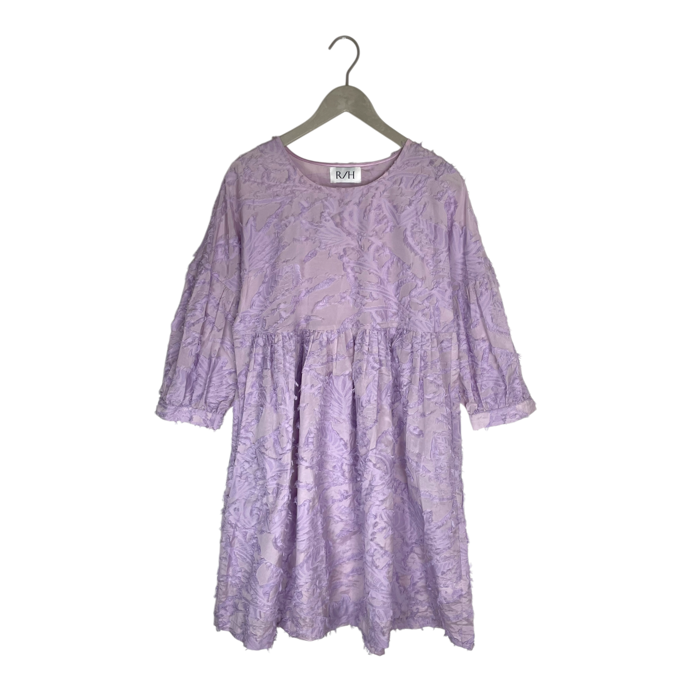 R/H Studio tiered dress, lavender | woman M