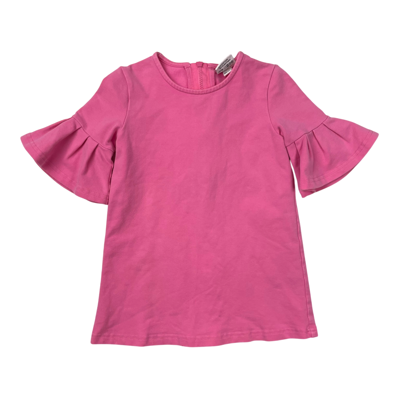 Metsola frill tunic dress, pink | 86/92cm