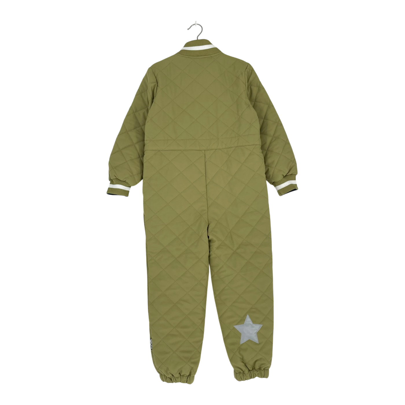 Molo hollyn quilted overall, pistachio | 110/116cm