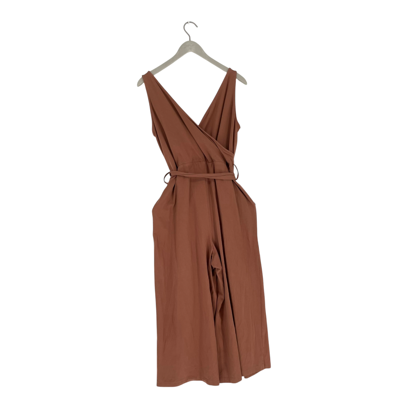 Kaiko wrap jumpsuit, caramel | woman M