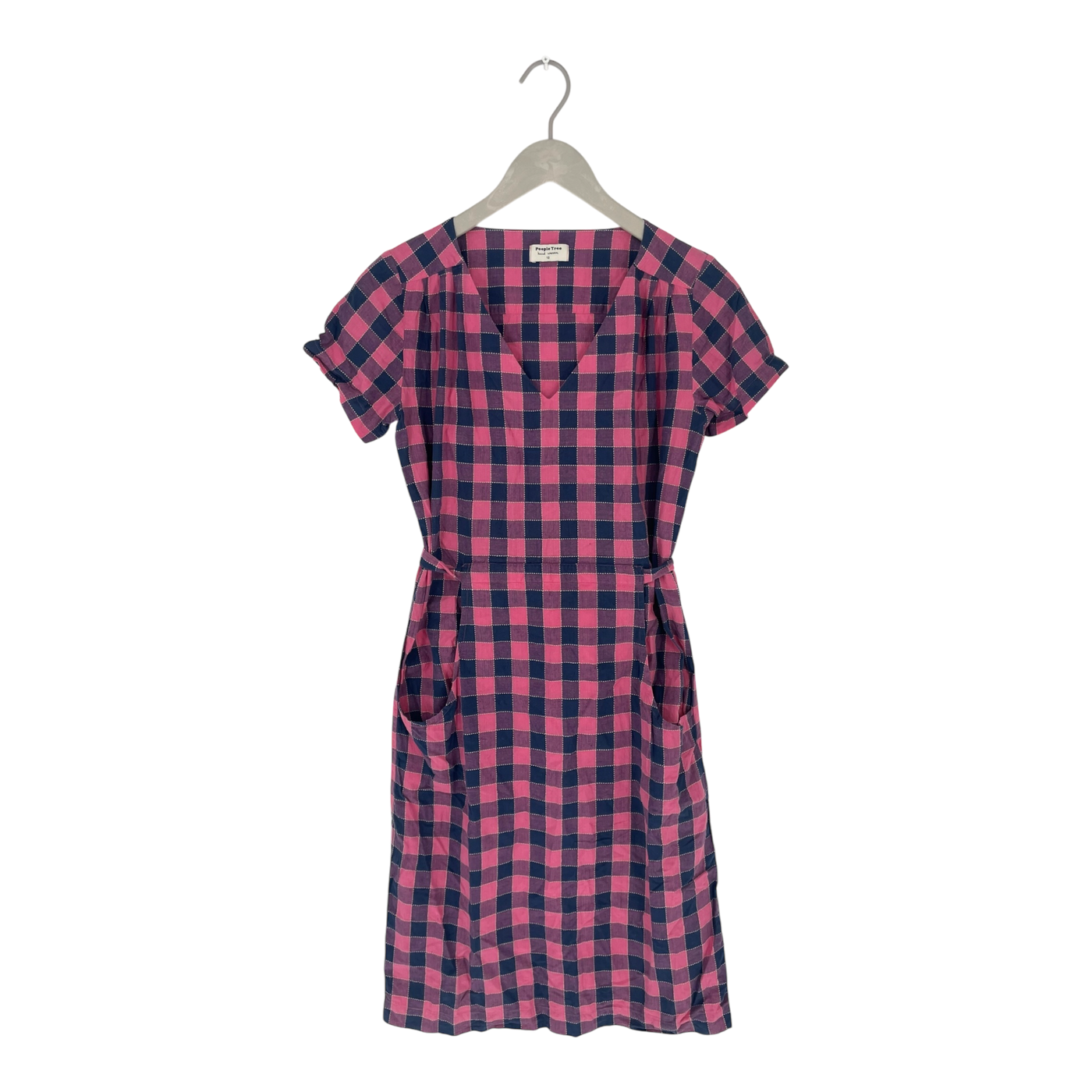 People Tree woven dress, pink | woman S