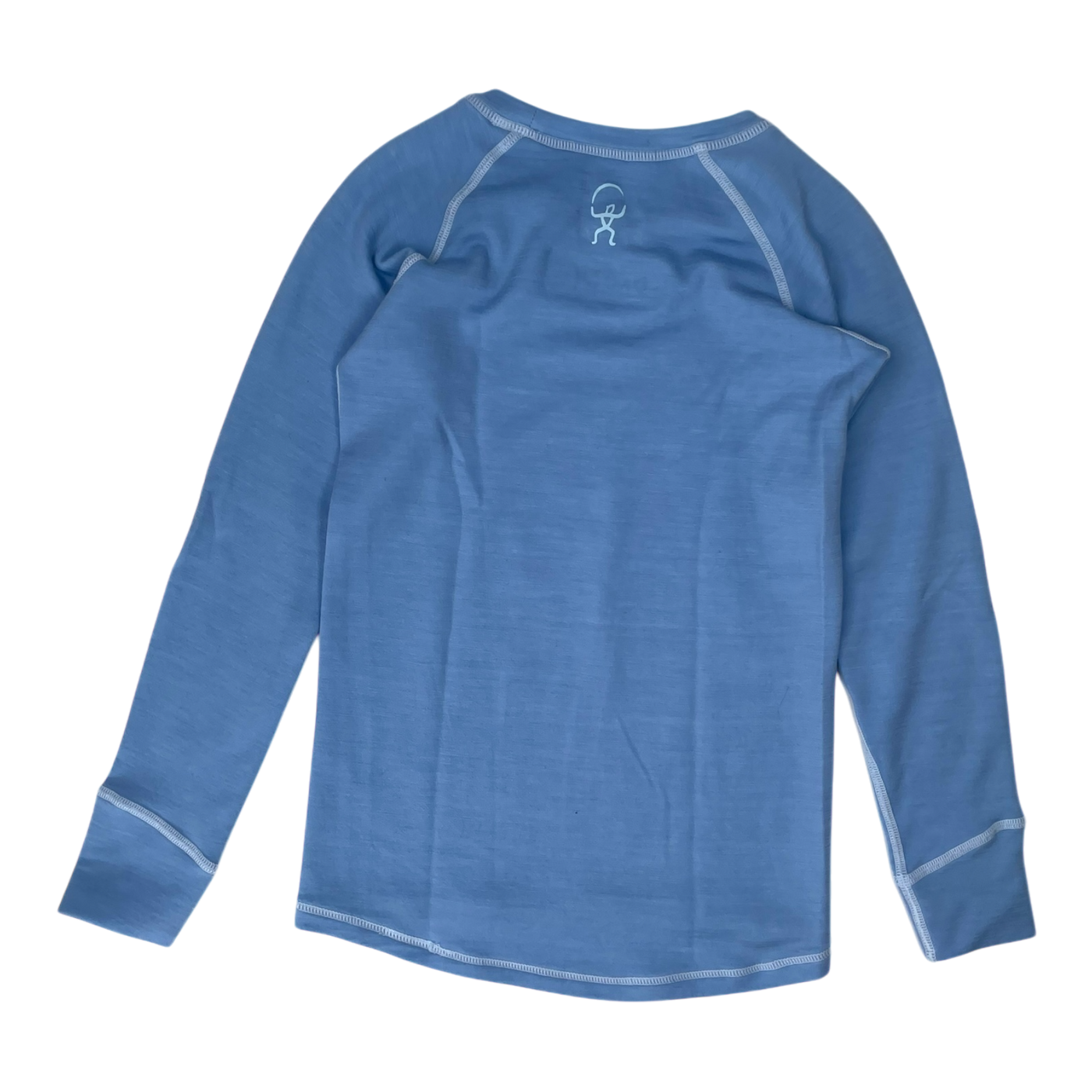 Isbjörn baselayer shirt, light blue | 122/128cm