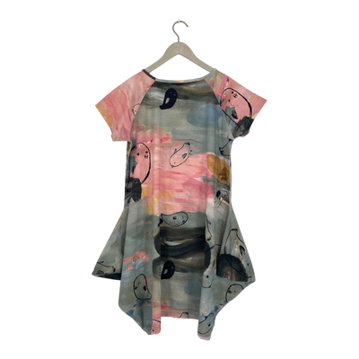 Papu kanto dress, birds | woman L