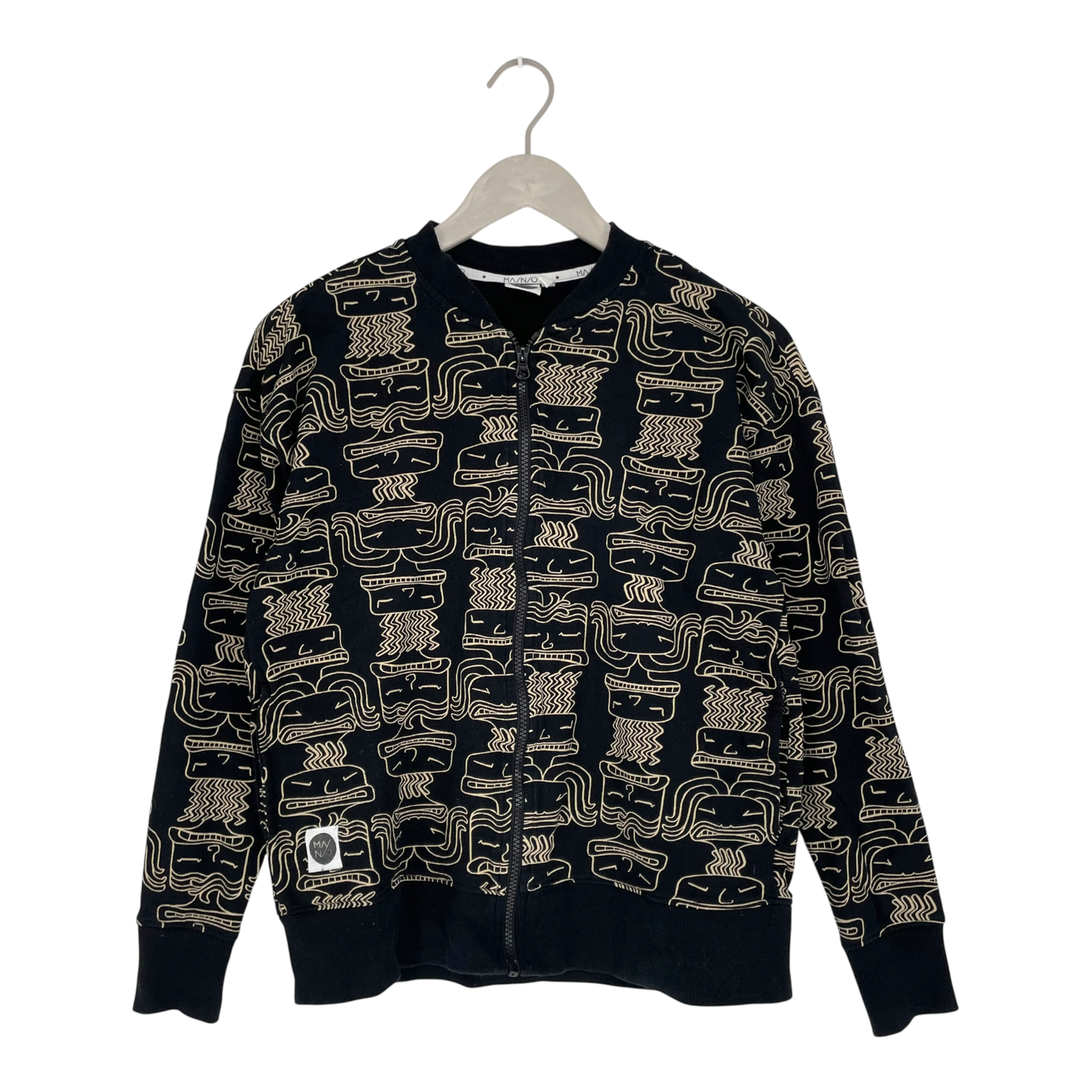 Mainio sweat jacket, black | woman XS