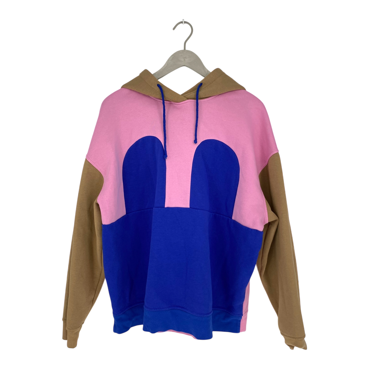 R/H mickey hoodie, pink & blue | woman XL