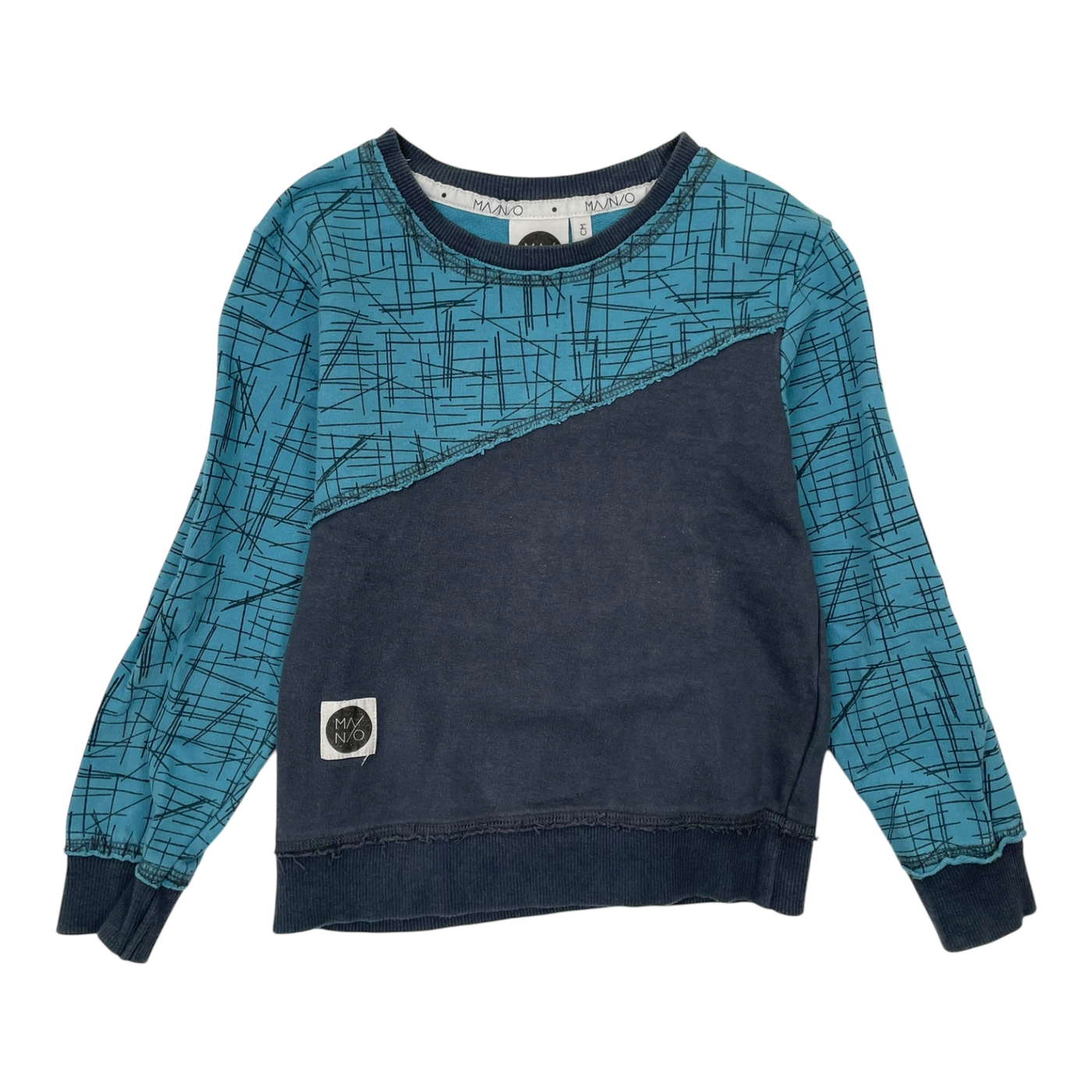 Mainio sweater, blue grey | 98/104cm