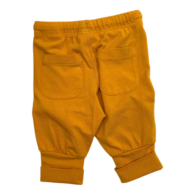 Polarn O. Pyret baby pants, yellow | 50cm