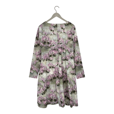 Ommellinen tunic dress, purple abstract | woman L