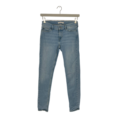 Levi's 710 super skinny jeans, washed denim | woman W28