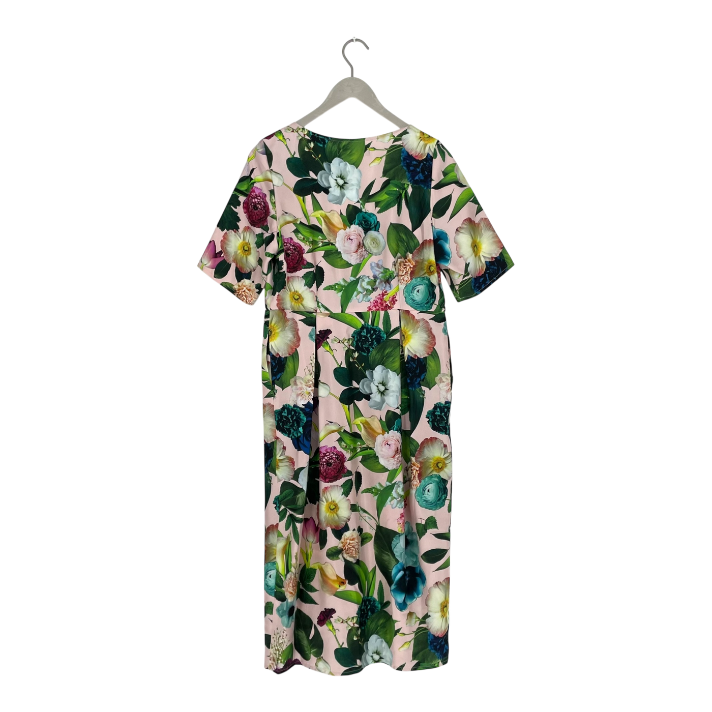 Uhana silk dress, flowers | woman M