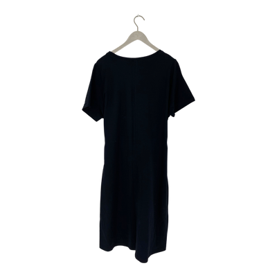 Kaiko t-shirt belted dress, black | woman XXL